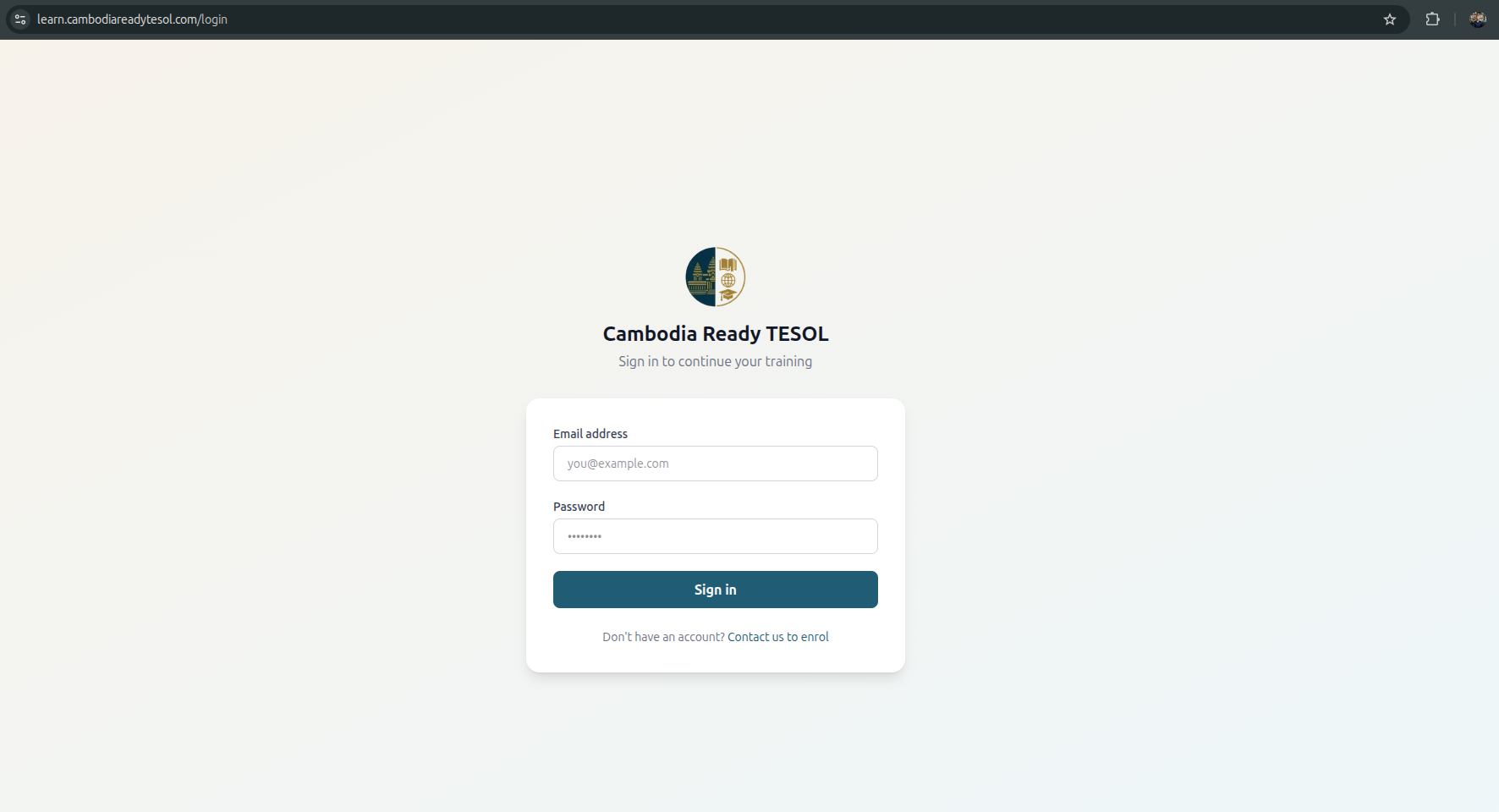 Cambodia Ready TESOL screenshot 1